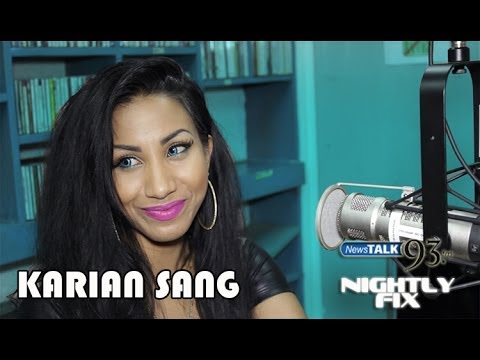 Karian Sang talks working with Mavado + who she would "take it" from on Nightly Fix NewsTalk93FM