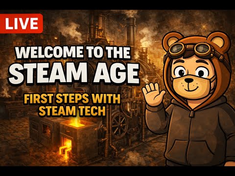 ⚙️ Welcome to the Steam Age — First Steps with Steam Tech
