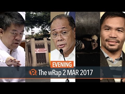 Extrajudicial killings, Iglesia ni Cristo, Pacquiao | Evening wRap