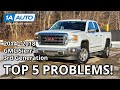 Top 5 Problems GMC Sierra 1500 Pickup 3rd Generation 2014 2018