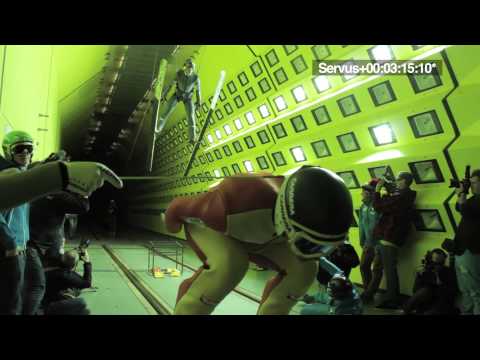 Thomas Diethart Schispringen im Windkanal