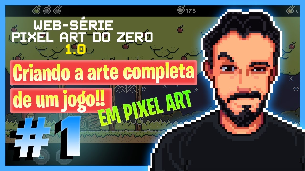 PIXEL ART DO ZERO 1.0 (PROGRAMA E PIXEL) #1
