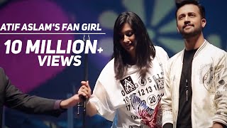 Fan Girl Not Letting Go of Atif Aslam During Concert in Dubai