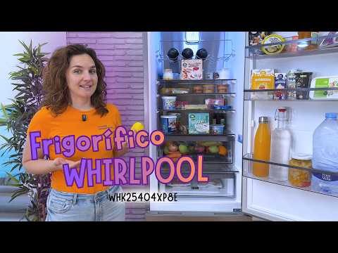 ❄ Whirlpool WHK25404XP8E | Frigorífico combi 355l, Total No frost y muy eficiente