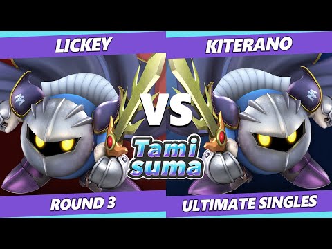 TAMISUMA 159 SSBU - Lickey (Meta Knight) Vs. Kiterano (Meta Knight) Smash Ultimate Round 3