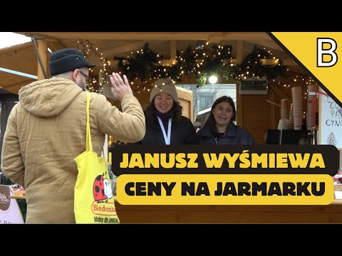 JANUSZ NA JARMARKU W WARSZAWIE
