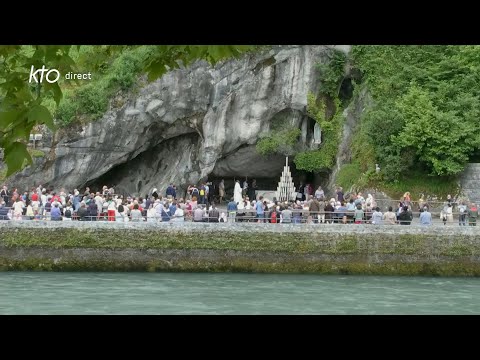 Chapelet du 27 juin 2023 à Lourdes