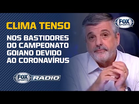 CLIMA TENSO NOS BASTIDORES DO CAMPEONATO GOIANO DEVIDO AO CORONAVÍRUS; Veja todas as informações
