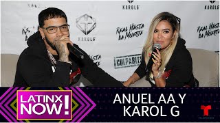 Así es la divertida relación entre Anuel AA y Karol G | Latinx Now! | Entretenimiento