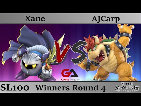SMASHLAN'D 100 - Winners Round 4: Xane (Meta Knight) AJCarp (Bowser)