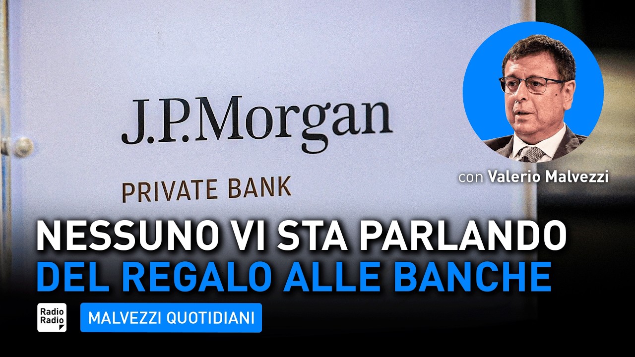 A noi il pareggio di bilancio, alle BANCHE l'ennesimo regalo lobbistico che NON FARÀ NOTIZIA