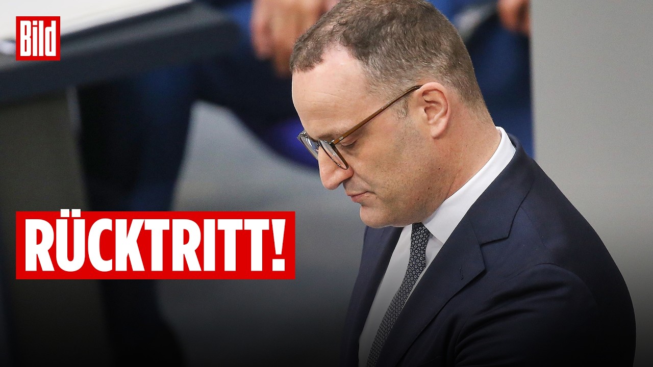 Jens Spahn tritt zurück!
