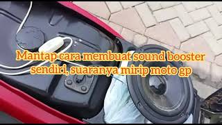 Download lagu CARA BUAT SUARA KNALPOT MOTOR SEPERTI MOGE #suaraknalpot #soundbooster #4silinder #suaramoge mp3