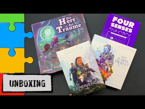 #Unboxing 4in1 - Time Stories: Hadal Project & Experience, Herr der Träume, Misty, Four Senses