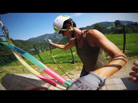 Olimpline - Črna na Koroškem - The Longest Zipline in Slovenia (HD)