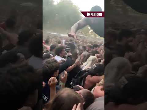 Painful Stagedive in Slow Motion ???? #shorts #impericon