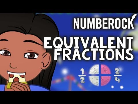 Equivalent Fractions Song  For Kids | 3rd Grade - 4th Grade