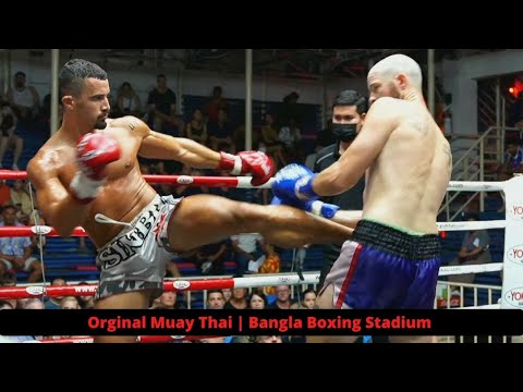 Nathaniel 🇬🇷 Sinbi Muay Thai Vs Kane 🇦🇺 Phuket Singha Muay Thai | Original Muay Thai
