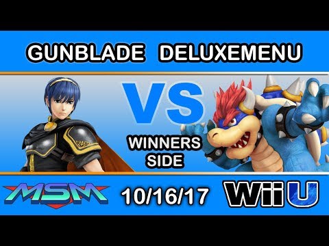 MSM 118 - GunBlade (Marth) Vs. UG | Deluxemenu (Bowser) Winners Side