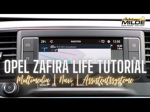 Opel Zafira Life | Assistenssysteme | Navigation | Handy verbinden | Multimediasystem | #dcptut