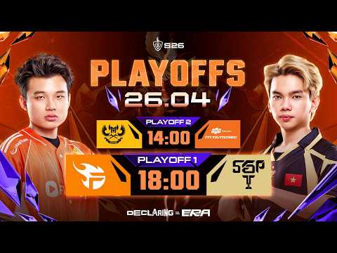 🔴 TRỰC TIẾP: FPT x FLASH vs SAIGON PHANTOM | PLAYOFF 2 | ĐTDV MÙA XUÂN 2026