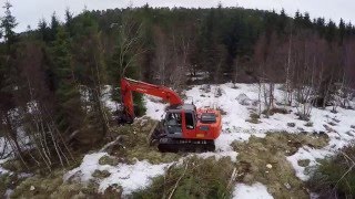 Excavator Shears - selective limb removal, especiall avocado and harvesting - video 4