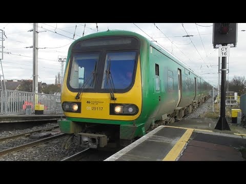 Irish Rail 29000 Class Commuter Train 29117 - Clontarf Road Station, Dublin