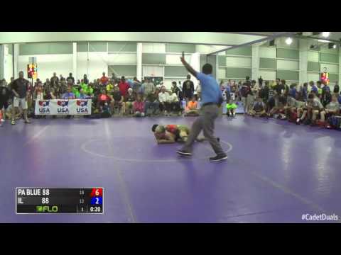88 lbs. Final - Chris Kim, PA vs Brody Norman, IL