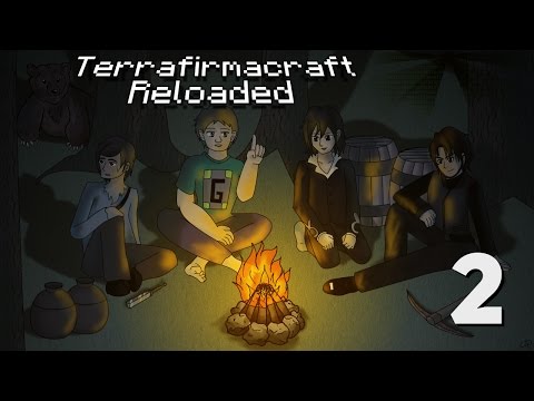 Terrafirmacraft Reloaded with Mindcrack 002 - Deafening rain