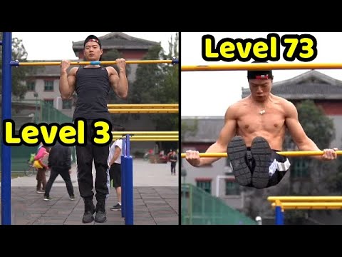 Pull Ups From Level 1 to Level 99 (How Far Can You Get?)