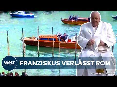 PAPST: Erster Besuch nach gesundheitlichen Problemen - Franziskus reist nach Venedig zur Biennale