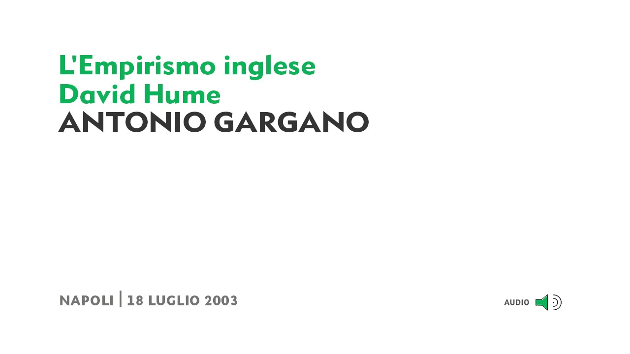 Antonio Gargano - David Hume