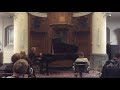 Robert Schumann “Gesänge der Frühe” Op. 133 - Marco Tezza piano / live