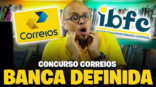🔥URGENTE: BANCA IBFC É ESCOLHIDA PARA O CONCURSO CORREIOS 2024