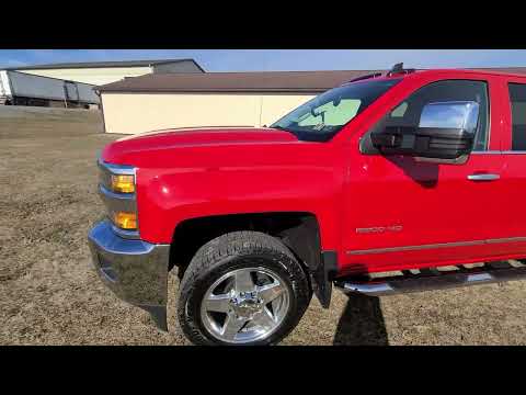 2015 Red Silverado 2500HD LTZ Z71 4 Door For Sale Video