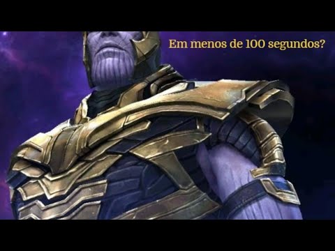 Será que Sharon derrota Thanos na Fase 20 em menos de 100 segundos? - Marvel Future Fight #03