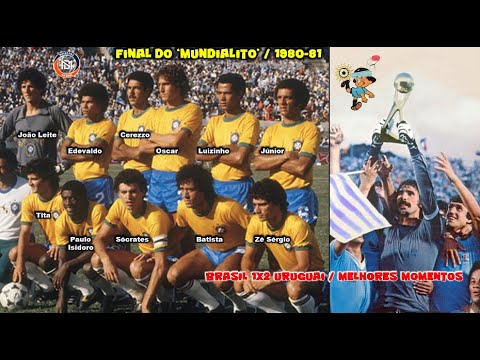 Mundialito 1981 / Brasil 1x2 Uruguai #fútboluruguayo #futebolbrasileiro
