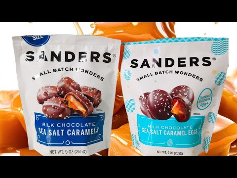 Sanders  Milk Chocolate Sea Salt Caramels