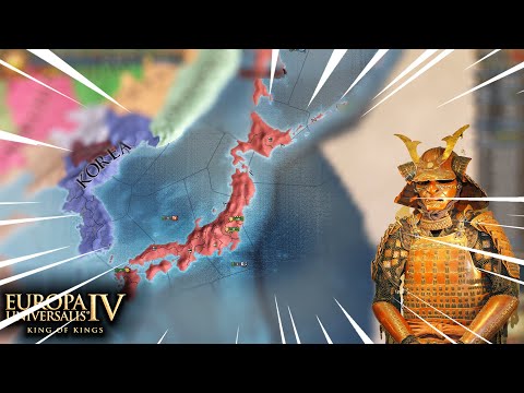 Forming JAPAN as ASHIKAGA is So STRONG in EU4 1.36