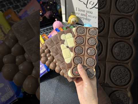MILKAXOREO chocolates 🍫 #milkachocolate #oreochocolate #oreodroid #chocolate #viralshort
