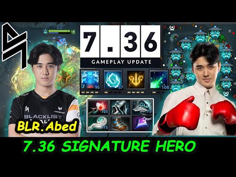 Abed 7.36 Signature Storm Sprit New Innate Ability New Patch Update Dota 2 pro Gameplay