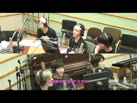 [ENG SUB] 140604 Sungyeol + Niel Speed Quiz @ Sukira Cut