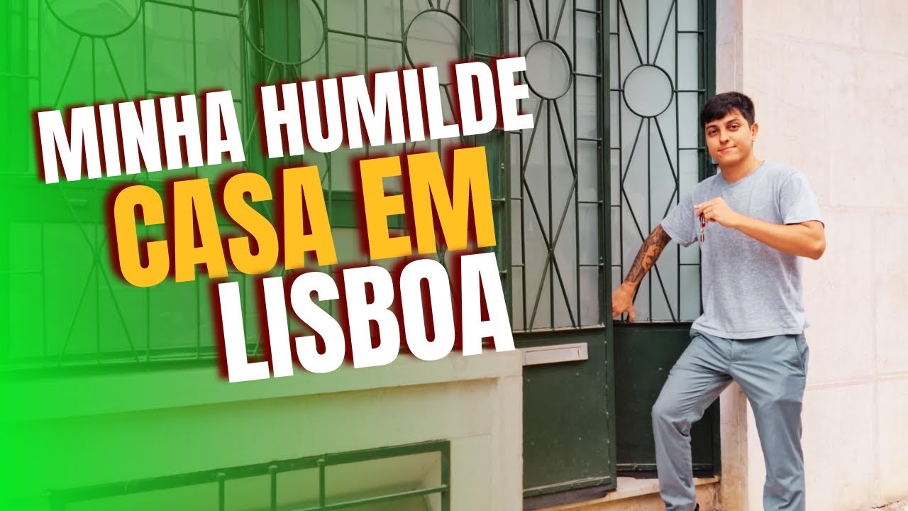 Minha HUMILDE casa em Lisboa