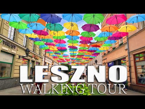 🇵🇱 LESZNO Wirtualny Spacer | POLAND - Walking Tour Summer [4K Ultra HD]