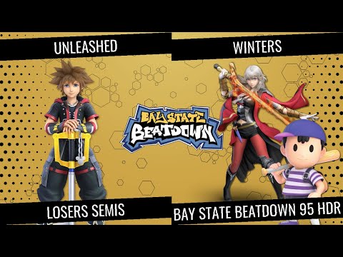 Bay State Beatdown 95 HDR - Unleashed (Sora) vs Winters (Byleth, Ness) - Losers Semis