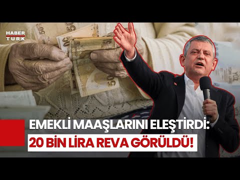 Özgür Özel’den Emekli Tepkisi: 20 Bin Lirayı Reva Gördüler!