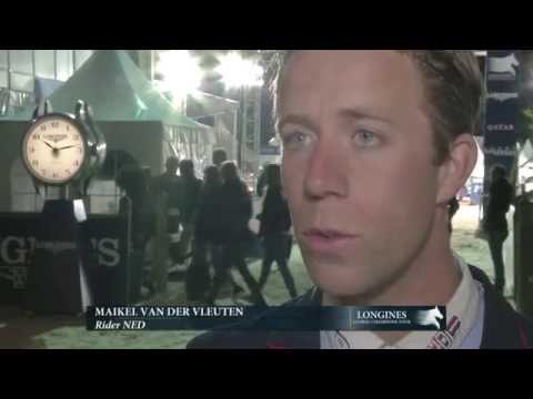 LGCT Lausanne - Prix de Canton de Vaud winner Maikel van der Vleuten (NED)