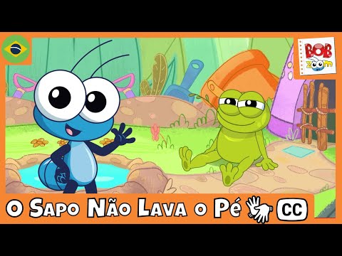 [LIBRAS] O Sapo Não Lava o Pé | Bob Zoom | Vídeo Infantil Musical Oficial