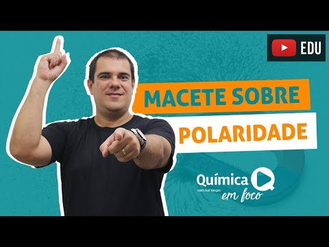 Molecular Polarity Tip - How to Define It - with Prof. Guilherme Vargas