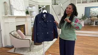 Isaac Mizrahi Live! Estate Faux Suede Zip Front Jacket on QVC
